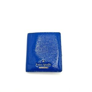 Kate Spade Shiny Blue Card Holder